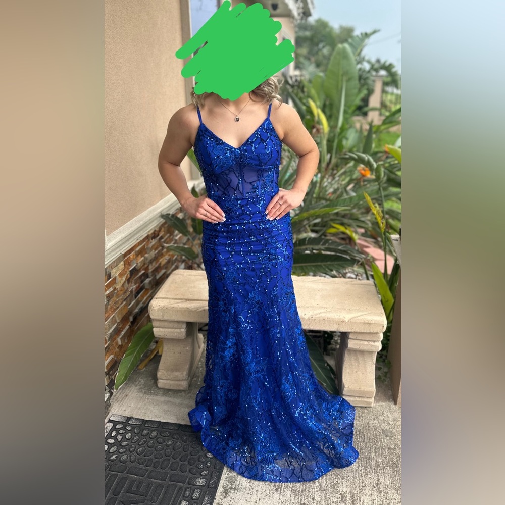 Royal blue Prom Dress